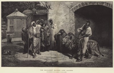 Il Leone Sacro Marabout, Algeri da Eugene Pavy